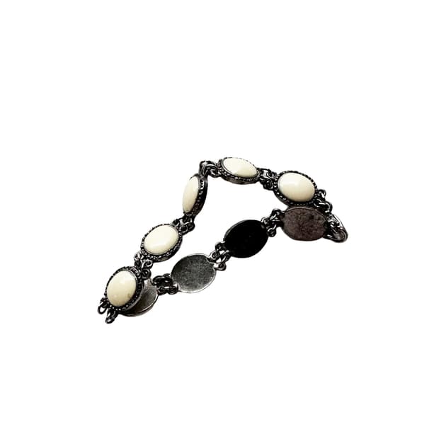 ivory cabochon bracelet