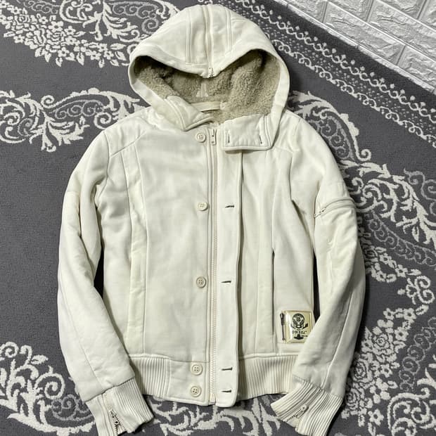 00‘s Diesel Lined Zip Fur Hoodie