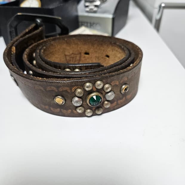 HTC 로스엔젤러스 웨스턴 카우보이 벨트 32~33