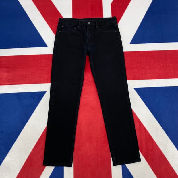 리바이스 블랙데님팬츠 34