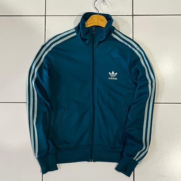 아디다스 우먼스 파이어버드 백로고 져지 트랙탑