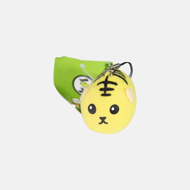 호랑이 마메시바 마스코트 스트랩 키링 인형