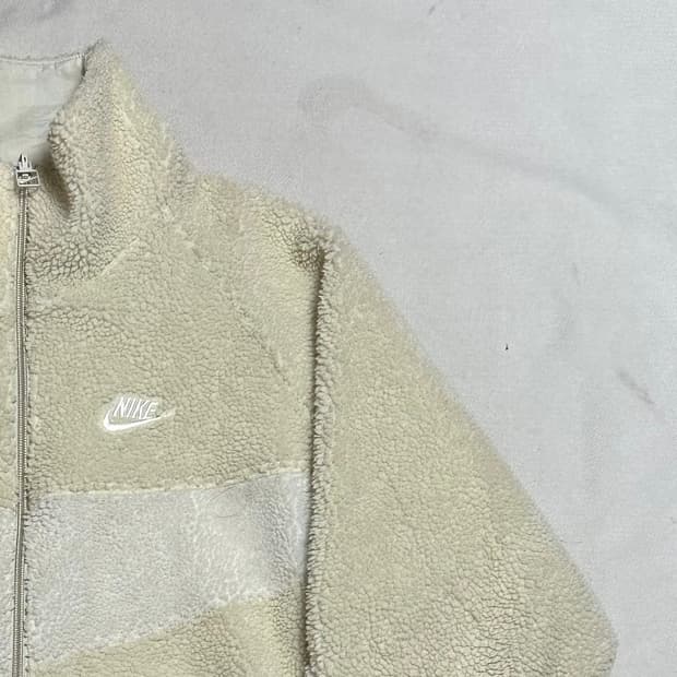 95 나이키 리버시블 빅스우시 후리스 점퍼