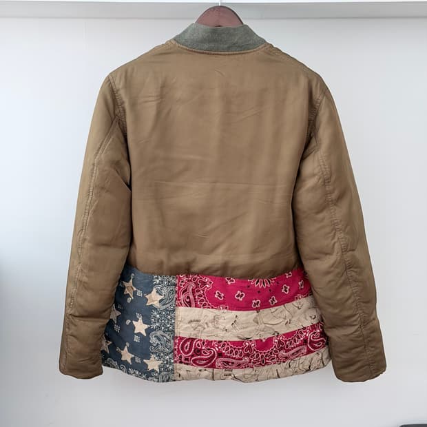 3) visvim spot stars 콥스다운 플래그쉽한정