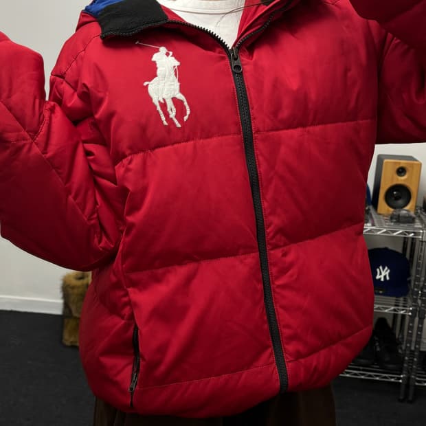 폴로 랄프로렌 00s 빅포니 덕다운 패딩