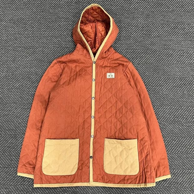 티티카카 퀼팅 후드 자켓 v1170