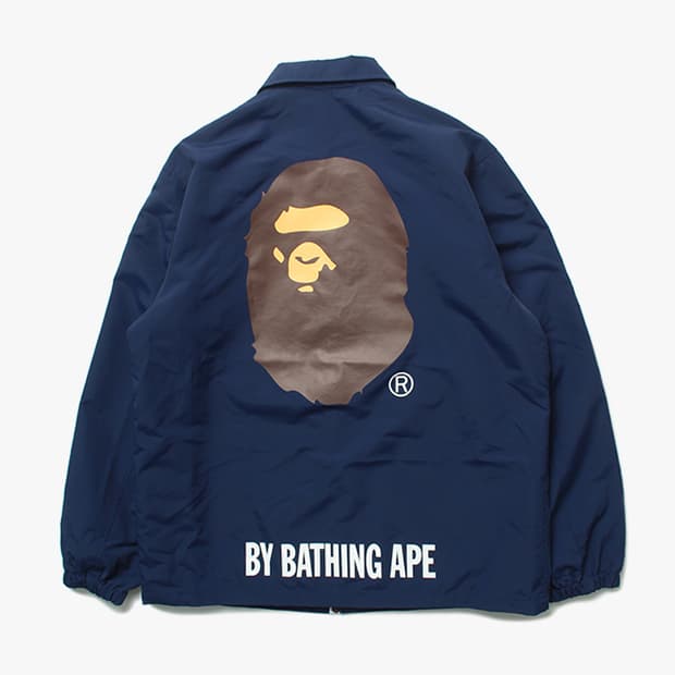  BAPE "Blue Coach Jacket"
