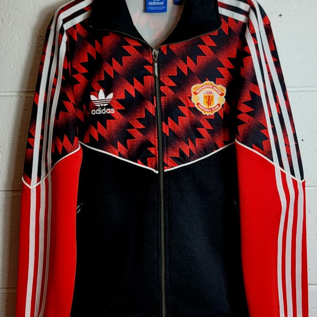 아디다스 맨유 트랙탑 집업 져지(자켓) 판매