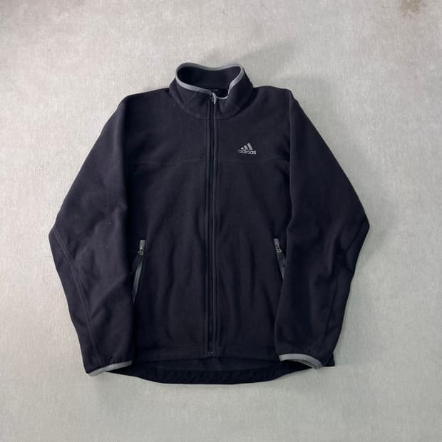 100 아디다스 플리스 풀집업 자켓