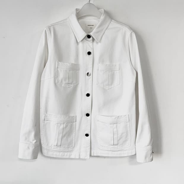 제라드다렐 로고 버튼 코튼 자켓