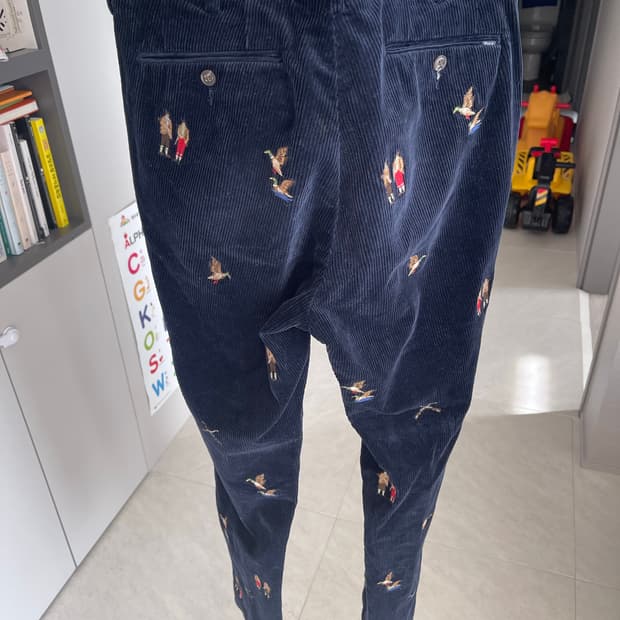 폴로 클래식핏 정품 코듀로이 바지 32