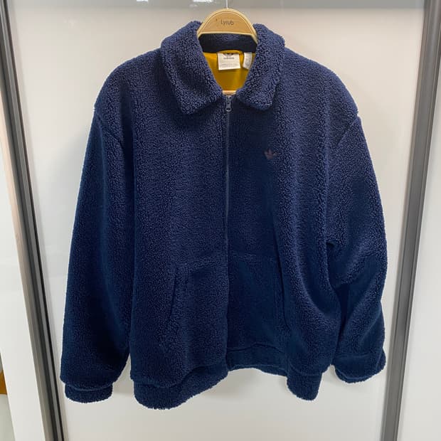 아디다스 후리스 자켓 L