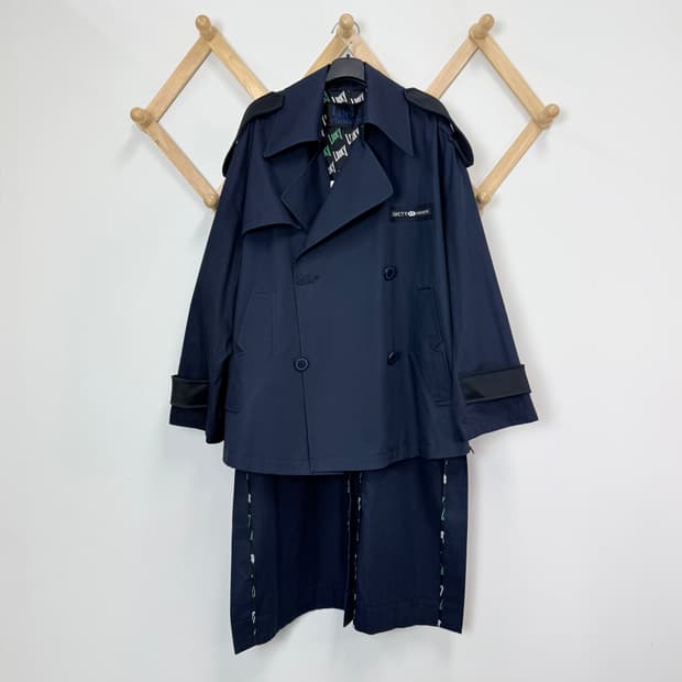 새상품 럭키슈에뜨 언발란스 트렌치