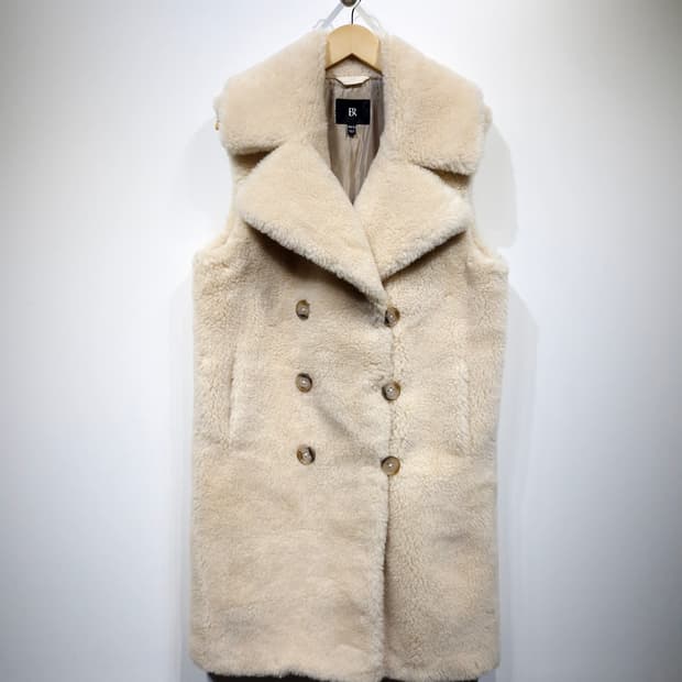 BR 바나나리퍼블릭 시어링 세르파 베스트(XS/S)