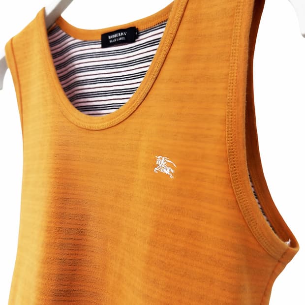 Burberry Orange Crop Sleeveless