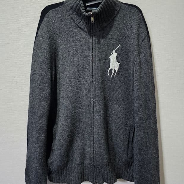 폴로 POLO 그레이 독일 빅포니 그레이 집업 100 / L