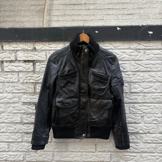 빈티지 가죽자켓
