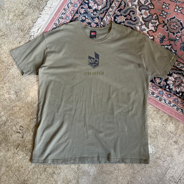 90-00s NIKE Team 밀리터리 티셔츠