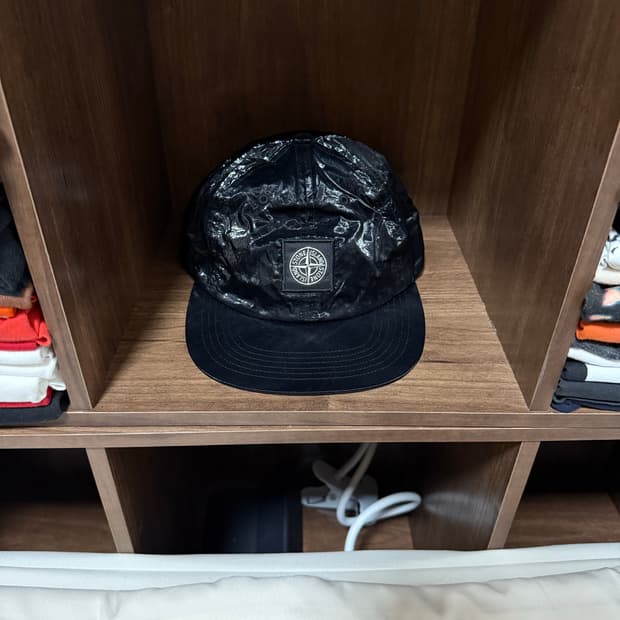 슈프림 스톤아일랜드 실크 캡