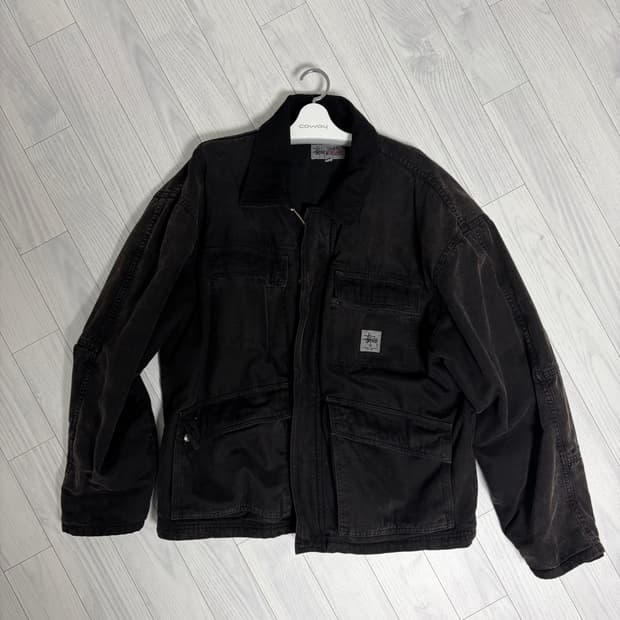 스투시 워크웨어 데님 사파리 XL