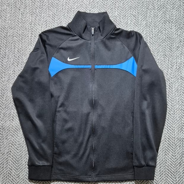 나이키 스우시 트랙탑 져지 M 블랙