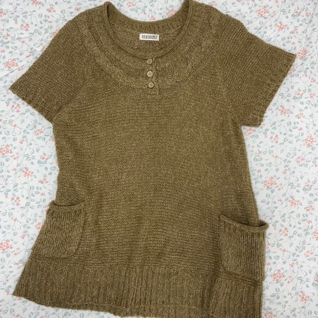 빈티지 니트 원피스