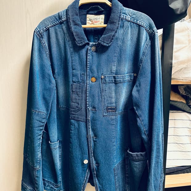 스카치앤소다 청자켓 L