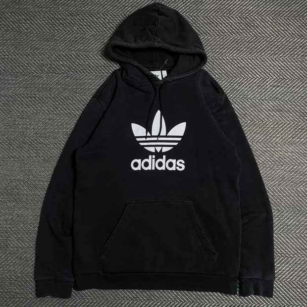 아디다스 트레포일 빅로고 후드 티셔츠o 5182