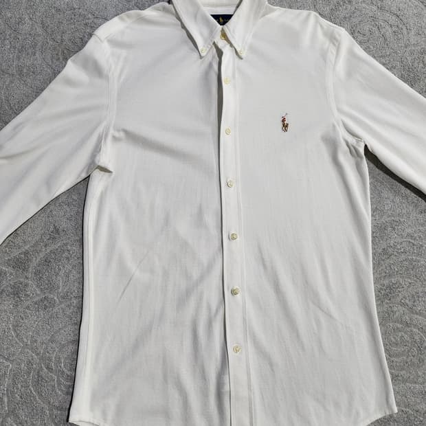폴로 랄프로렌 클래식 화이트 셔츠 M(175/96)