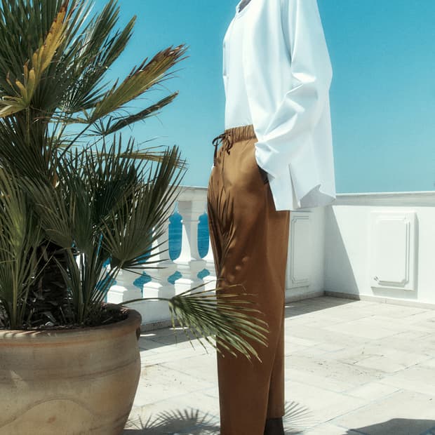 [코스] 레귤러핏 오픈칼라 셔츠