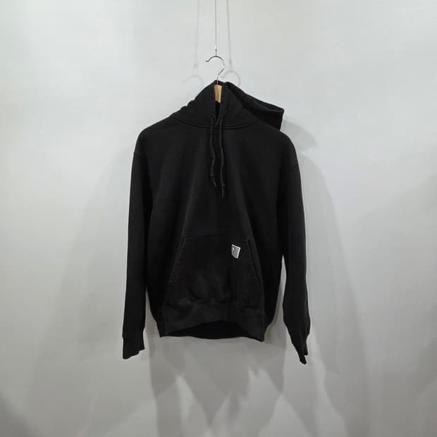 칼하트 헤비코튼 블랙 후드티 L