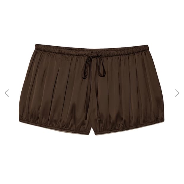 글로니 펌킨 블루머 쇼츠 브라운