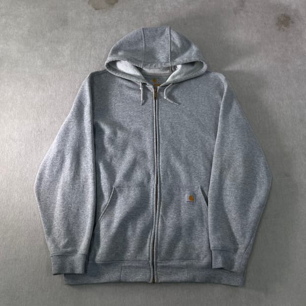 105 칼하트 그레이 후드집업