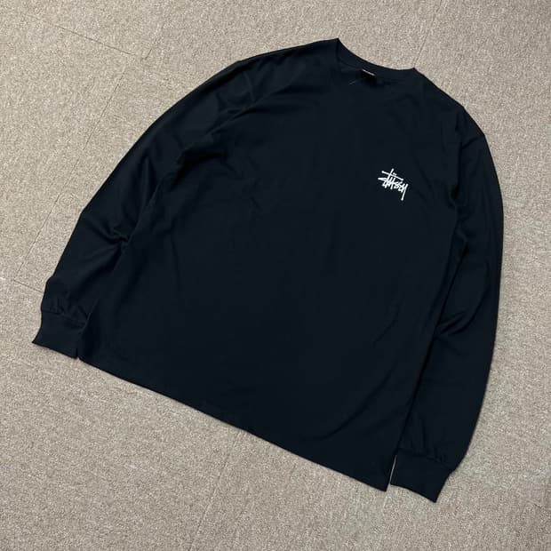 스투시 빅로고 슬리브