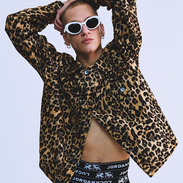 [하이타이드 프랭키]레오파드 트러크 자켓