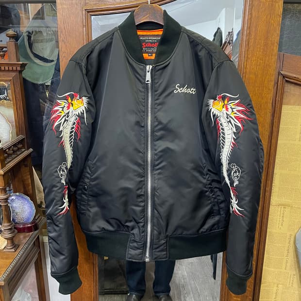 Schott X Andersson Bell 콜라보 MA-1