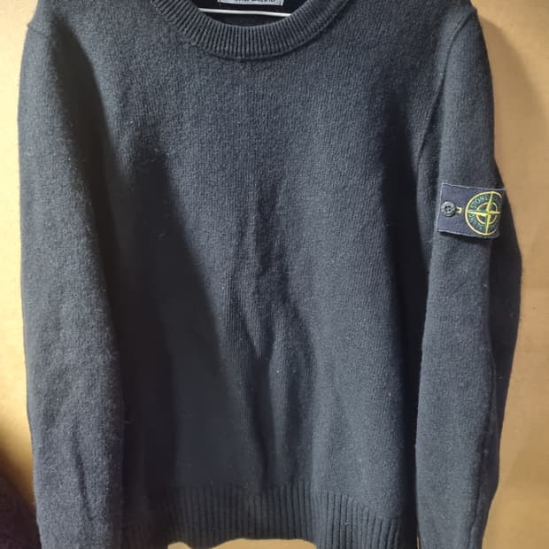 스톤아일랜드 남성 울 니트 