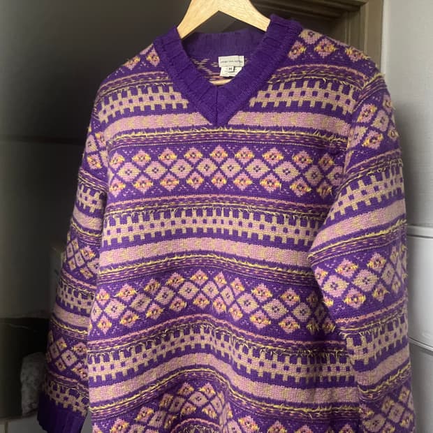 드리스반노튼 울 니트 스웨터