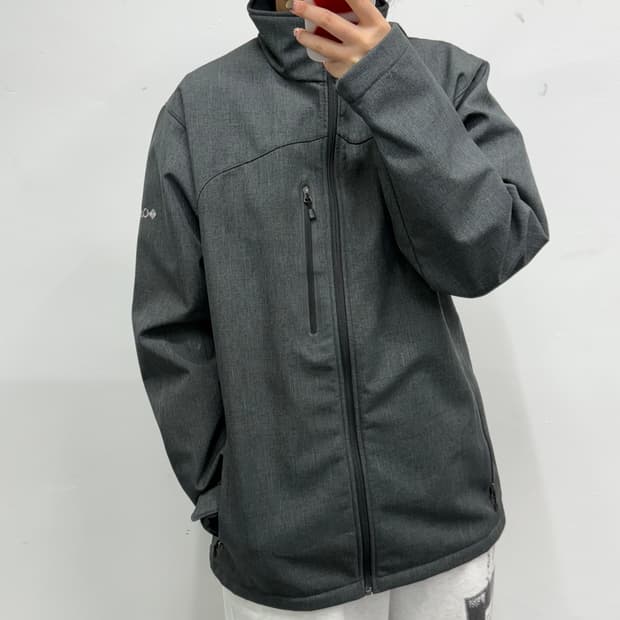 [L] 컬럼비아 그레이 자켓