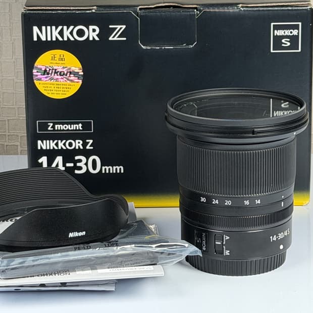 니콘 Z 14-30mm F4 S 렌즈