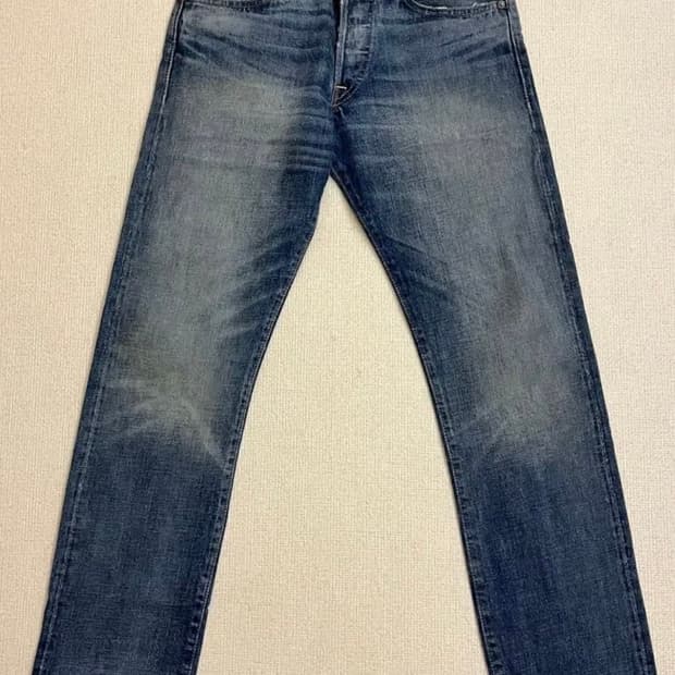 RRL 스트레이트 아메리칸 우븐 데님