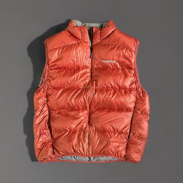 몽벨 구스다운 패딩 베스트