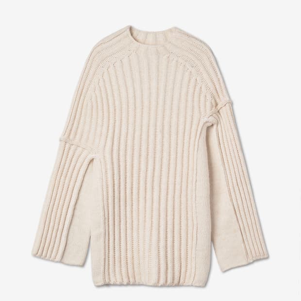 메종마르지엘라 MM6 아이보리니트 새상품