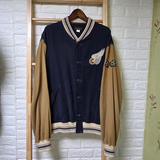 더블알엘, rrl 몰스킨 바시티 자켓 xxl사이즈