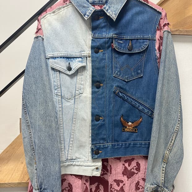 리빌드 바이 니들스 데님자켓