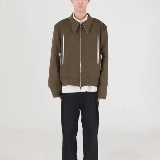 onese 원세 슬릿 블루종