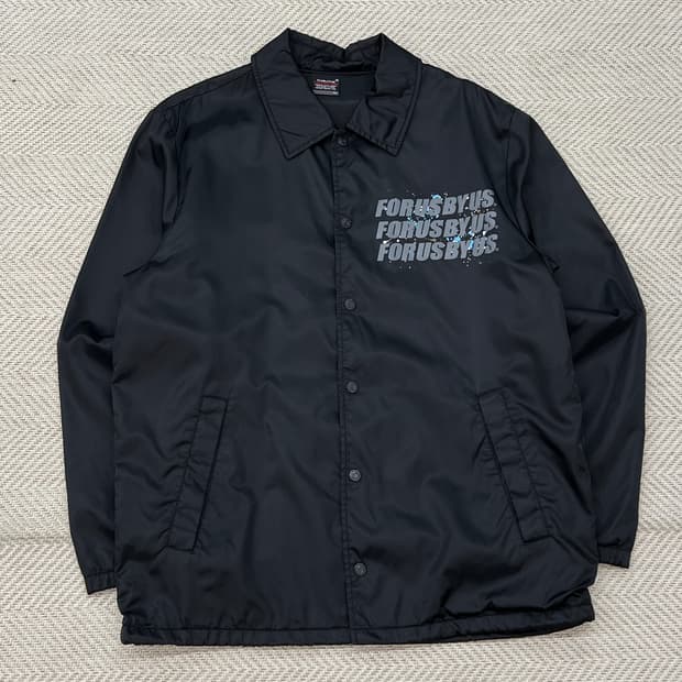 후부 프린팅 코치자켓 r3036