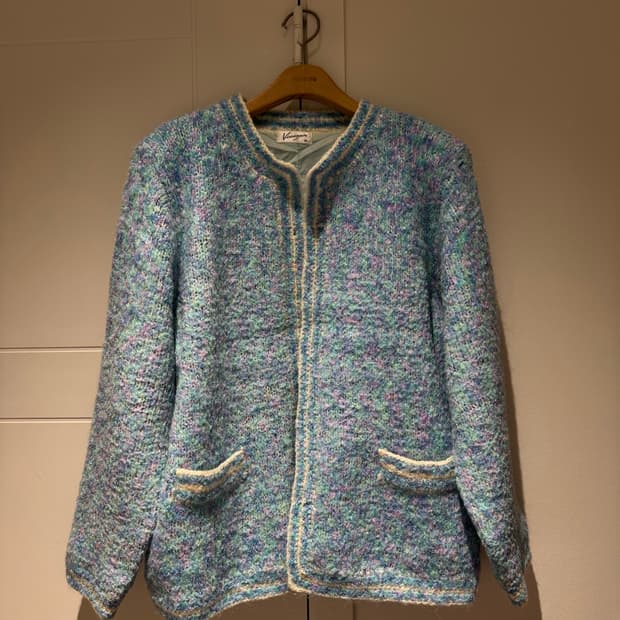 빈티지 니트자켓