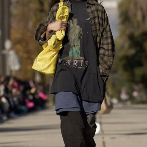 발렌시아가 피프티피프티 데님 팬츠 S