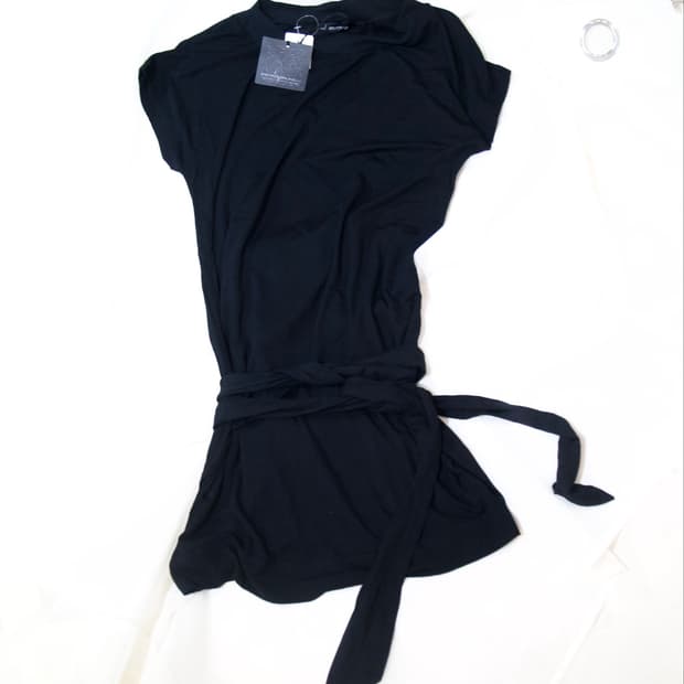 PIETRO BRUNELLI draped waist top